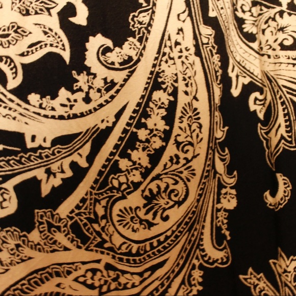 Black Strapless Maxi Dress - Picture 4 of 6